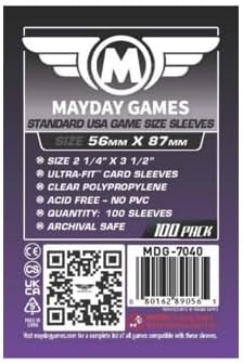Mayday Games Quacks Game Accessory - Standard Card Sleeve Bundle