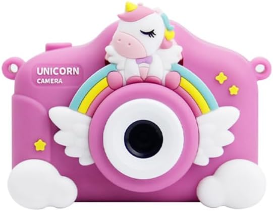 Kids Unicorn Digital Camera for 3-8 Years Girls Christmas Birthday Gifts