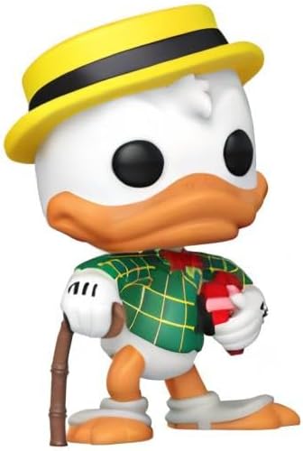Funko Pop Disney: Donald Duck 90th Anniversary - Dapper Donald Duck - Collectable Vinyl Figure - Gift Idea - Official Merchandise - Toys for Kids & Adults - Cartoon/Animation Fans