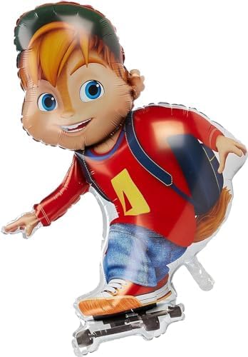 Toyland® 90cm (36") Alvin Shaped Character Foil Balloon From Alvin and the Chipmunks - Kids Party Balloons