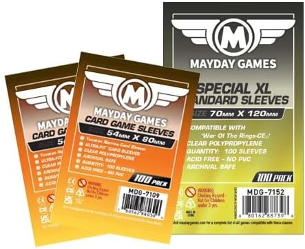 Mayday Games Canopy -Standard Compatible Card Sleeve Bundle