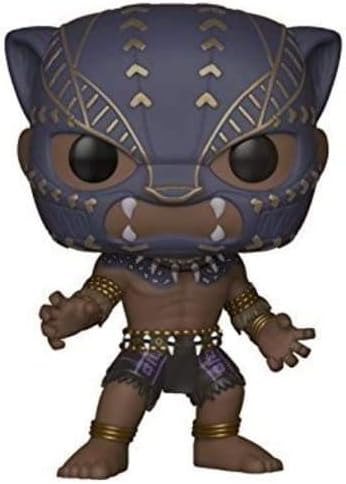 Funko Pop! Marvel: Black Panther Movie - Black Panther (Warrior Falls) Collectible Figure