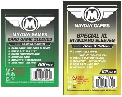 Mayday Games Rebel Princess Deluxe Edition -Standard Compatible Card Sleeve Bundle