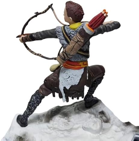Ragnarok Figure, Kratos and Atreus Action Figures, 20cm/7.9inch PVC Game Character Figurine Statue Decoration Toy Collectible Gift