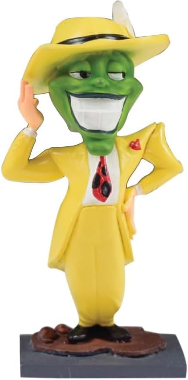 The mask Bobblehead Table Top Figure, 14 cm Tall, Perfect for Desk, Home, Office and car,for 15+ Years Age.