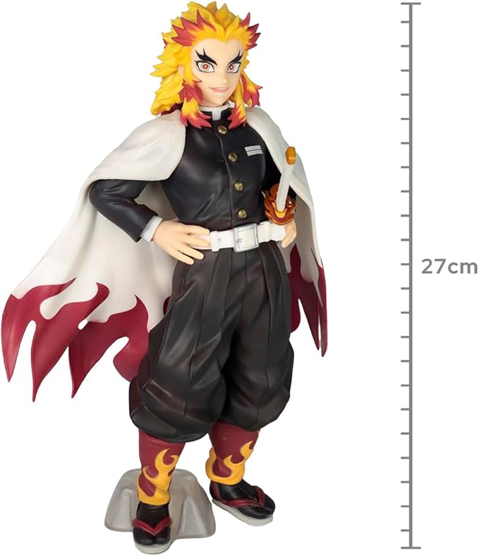 Ichibansho Figure - Demon Slayer: Kimetsu no Yaiba - Kyojuro Rengoku (The Hashira), Bandai Spirits Collectible Statue