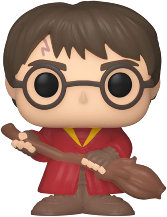 Funko Bitty POP! HP - Dumbledore, 4-Pack - Albus Dumbledore, Nearly Headless Nick, Minerva McGonagall and A Surprise Mystery Mini Figure - 0.9 Inch (2.2 Cm) - Harry Potter Collectable - Gift Idea