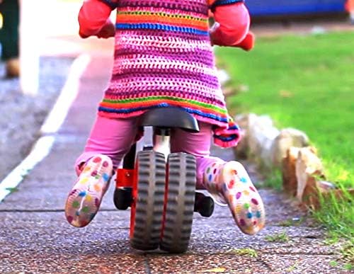 YBIKE Evolve Bike Ride On - Tricycle & Balance Bike All in One - White and Blue, 12cm