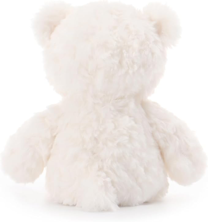 Apricot Lamb White Flower Bear Stuffed Animals for Kids, Soft Cute Plush Toys for Baby Girl and Boy, 7.9 Inches