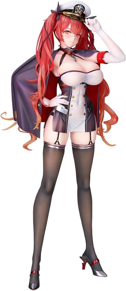 USS Honolulu Figure Uniform Girl Anime Figurine Model 26cm Standing Pose USS Honolulu Action Figure Collectible Statue Desktop Decoration