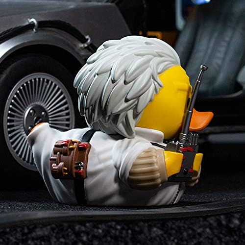 TUBBZ Boxed Edition Doc Brown Collectible Vinyl Rubber Duck Figure - Official Back to The Future Merchandise - TV, Movies & Video Games