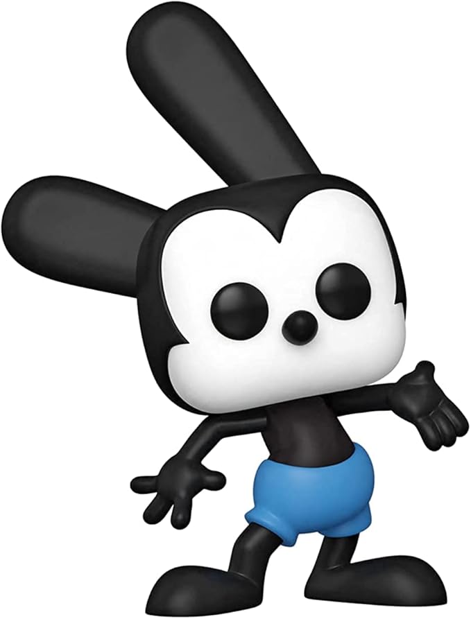 Funko POP! Disney: Disney 100 - Oswald The Lucky Rabbit - 1/6 Odds for Rare Chase Variant - D100 - Disney - Collectable Vinyl Figure - Gift Idea - Official Merchandise - for Kids & Adults