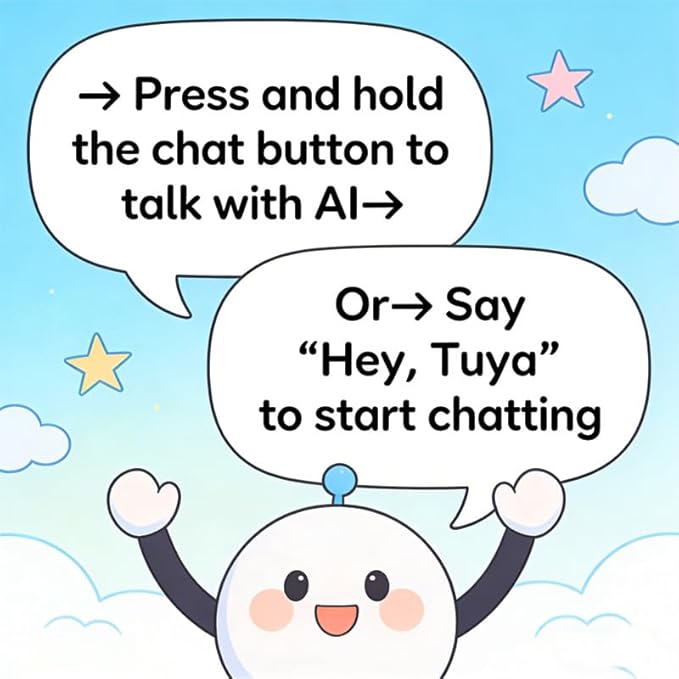 AI Smart Learning Companion - Intelligent Voice Interaction Robot with Multi-Model AI Chat (ChatGPT, Claude, Gemini, Deepseek), Early Education & Emotional Support Robot