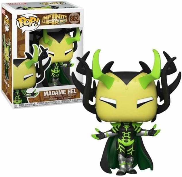 Pop Marvel Infinity Warps Madame Hel Vinyl Figure