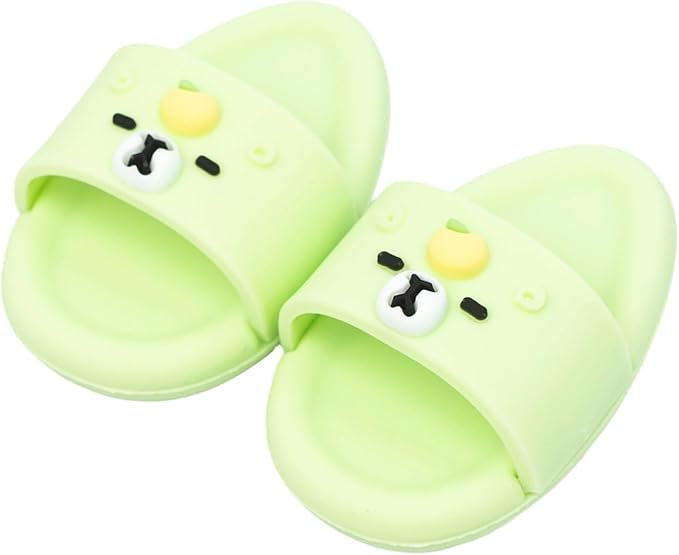 Summer Sandals for Dolls Open Toe Slippers, Cute Accessories Easter Gifts for Photography, Display & Collectors Age Limit 15+ Easter Gifts（Green）