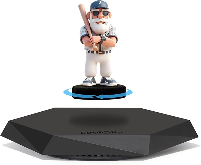 Levitating Display Stand, Magnetic Levitation for Collectibles and Model Cars, Floating Display for Toys and Figures, Hovering Platform, Maglev Rotating Levitator and Holder