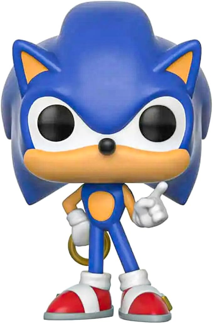 POP Games: Sonic - Sonic with Ring Collectible Toy, Multicolor, One Size