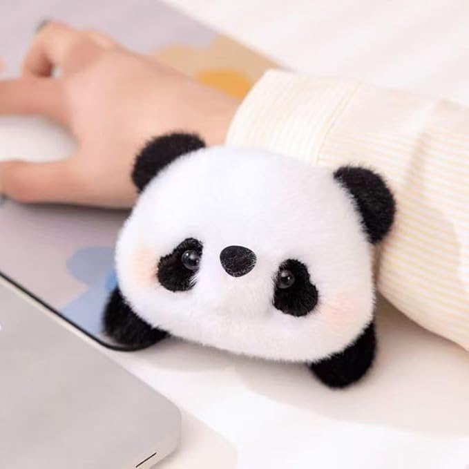 Giant Panda Stuffed Animal Cute Plush Doll Toy 7inch for Girls Boys Christmas (pa gaint Panda)
