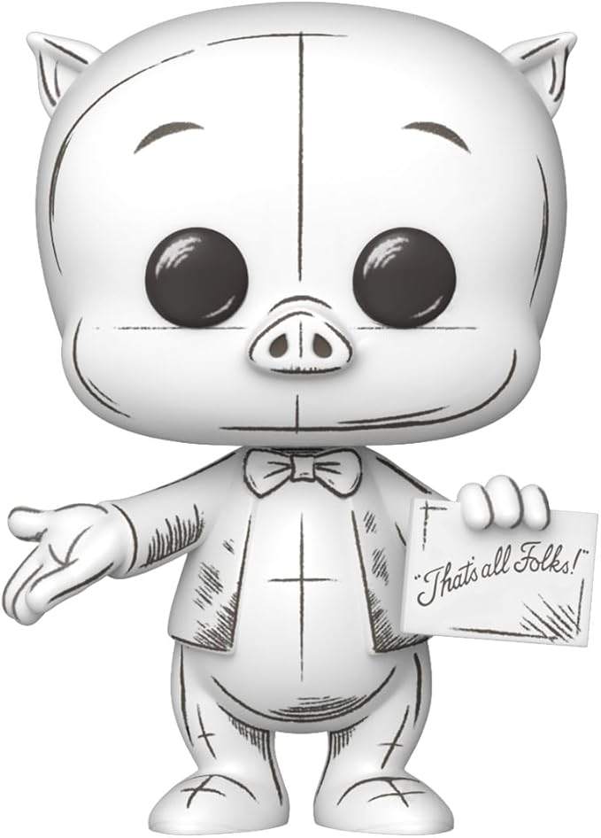 Funko Pop! Animation: Looney Tunes - Porky Pig - Collectable Vinyl Figure - Gift Idea - Official Merchandise - Toys for Kids & Adults - Movies Fans - Model Figure for Collectors and Display