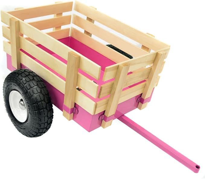 All Terrain Tricycle with Wagon (Pink), CART-042P
