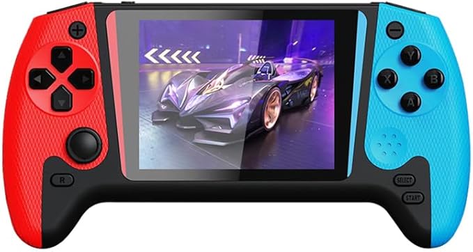 Super Q21 Retro Handheld Game Console with 500 Built-in Classic Games, 3.0" LCD, Rechargeable Battery, TV Output, Portable Mini Gaming System for Kids & Adults, Christmas Best Gifts