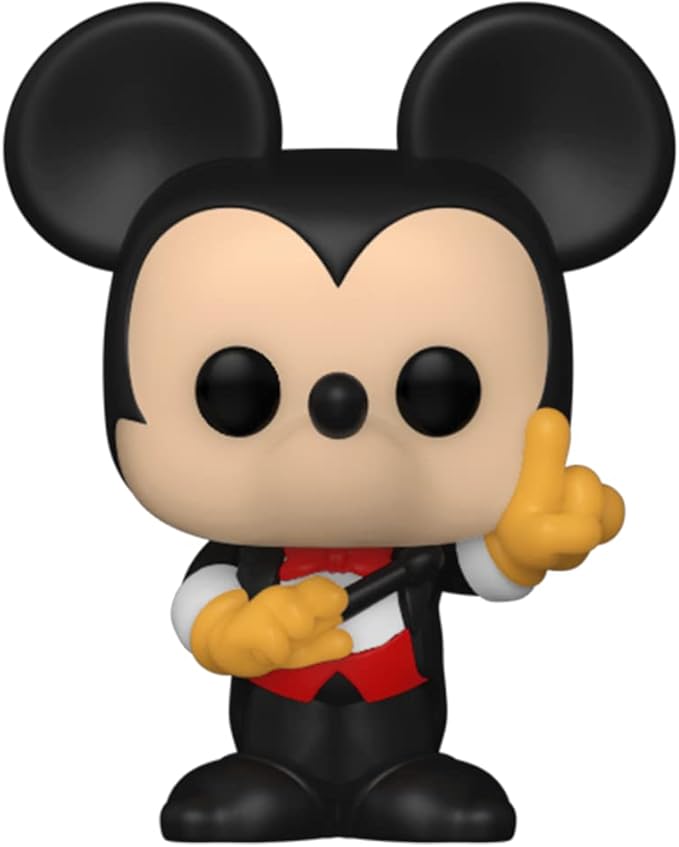 Funko Bitty POP! Disney - Minnie, 4-Pack - Minnie Mouse (red Dress), Daisy Duck, Donald Duck and A Surprise Mystery Mini Figure - 0.9 Inch (2.2 Cm) Collectable - Stackable Display Shelf Included