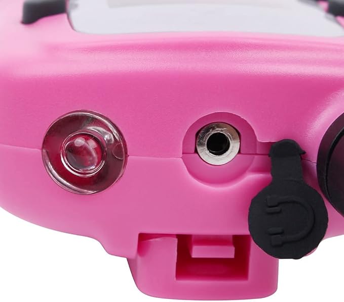 Retevis RT388 Rechargeable Walkie Talkies, Kids Toys Gifts for Aged 6-12 Girls, Pink Kids Walkie Talkies 2 Pack, VOX, Keypad Lock, for Grandkids Family Camping Hiking Birthday Gifts