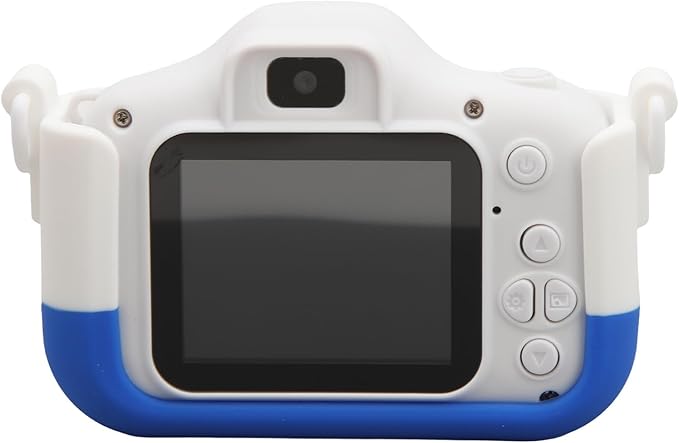 HD Dual Lens Kids Camera 40MP, HD Recording, 2 Inch HD Screen, Funny Picture Frames, Material, Long Lasting Battery, Ideal for Boys and Girls Age 3-8 (Blue)