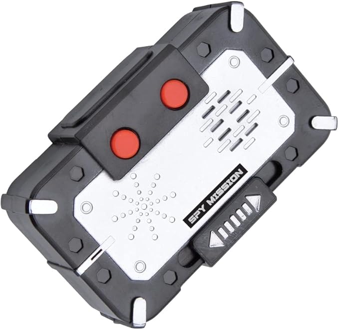 LEXiBOOK - Spy Mission Voice Modifier Spy, Voice Distortion Effects, Recording up to 5 Seconds, Black, RPSPY03