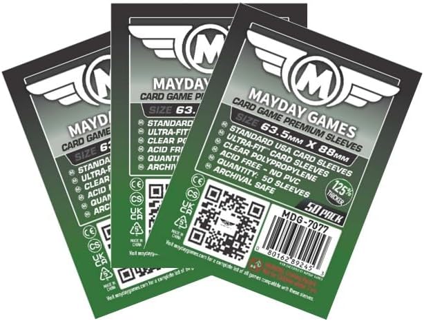 Mayday Games Imperial Settlers: Atlanteans Game Accessory- Premium Card Sleeve Bundle