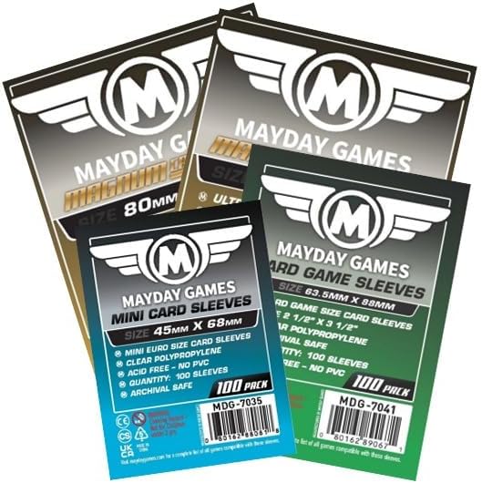 Mayday Games Mysterium Game Accessory - Standard Card Sleeve Bundle