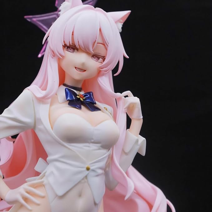 Kiyosumi Akira Figure Statue Bunny Girl Figure 9.84" Standing Pose Anime Figurine Kiyosumi Akira Action Figures Collectibles Desktop Decoration