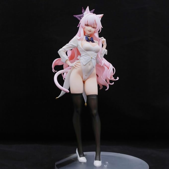 Kiyosumi Akira Figure Statue Bunny Girl Figure 9.84" Standing Pose Anime Figurine Kiyosumi Akira Action Figures Collectibles Desktop Decoration
