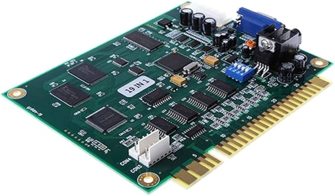 19 in 1 Arcade Classic Game Board VGA Output Arcade Game Board for Jamma Arcade Motherboard