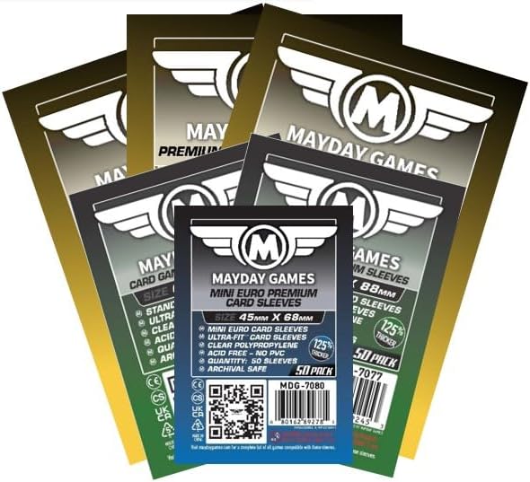 Mayday Games Mysterium Game Accessory- Premium Card Sleeve Bundle