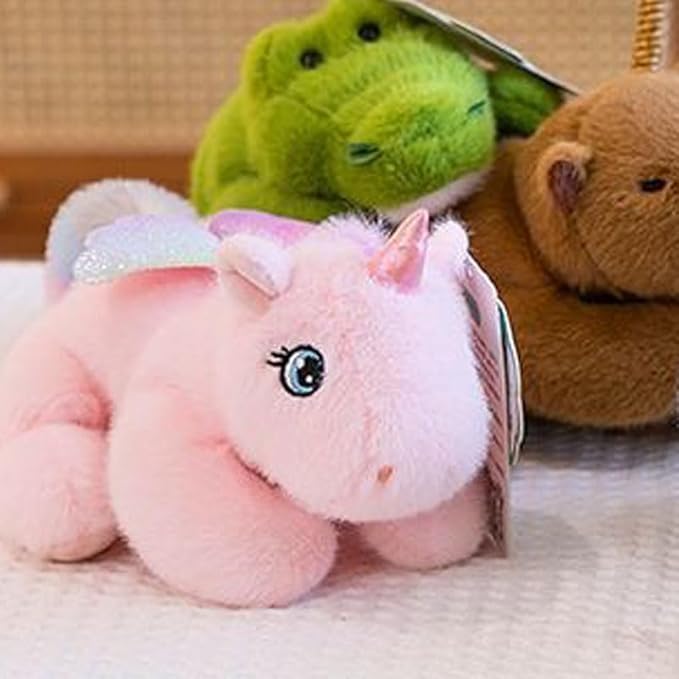 Unicorn Stuffed Animal Cute Plush Doll Toy 7 inch for Girls Boys Christmas (pa Unicorn)