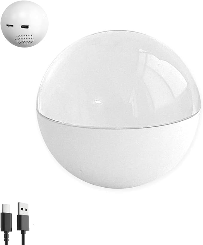 2.7" Crystal Ball Video Player,Personalized Digital Display Sphere with Custom Uploadable Videos & Photos,Customized Light-Up Sphere Gift for Anniversary, Birthday,Wedding