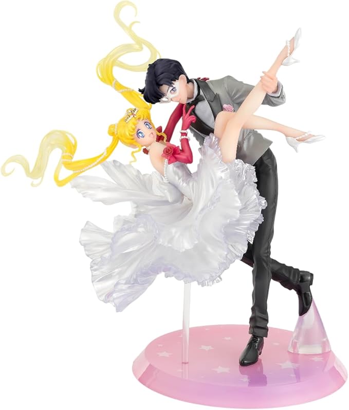 TAMASHII NATIONS - Sailor Moon - Usagi & Tuxedo Mask [Moonlight Glow Edition] FiguartsZERO chouette Collectible Figure