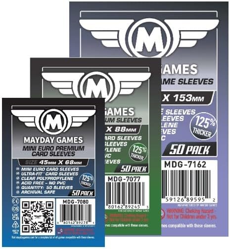 Mayday Games Dune: Imperium- Bloodlines -Premium Compatible Card Sleeve Bundle