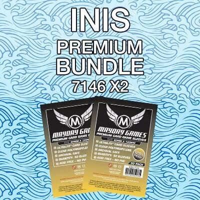 Mayday Games Inis Game Accessory - Premium Card Sleeve Bundle