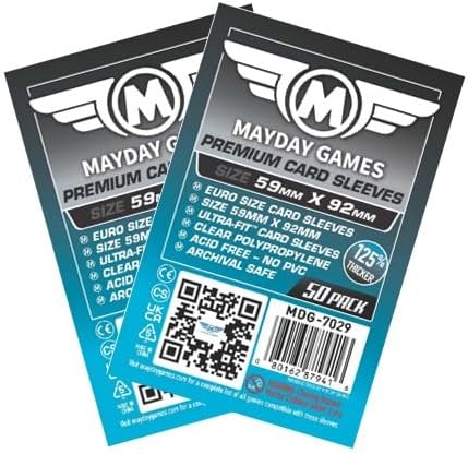Mayday Games Bloody Inn Game Accessory- Premium Card Sleeve Bundle