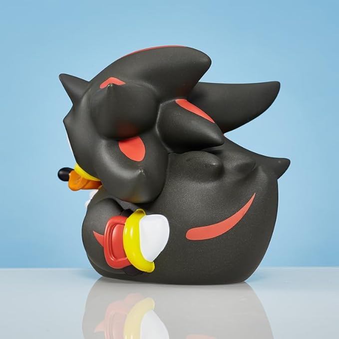 TUBBZ Boxed Edition Shadow Collectible Vinyl Rubber Duck Figure - Official Sonic The Hedgehog Merchandise - Action TV, Movies & Video Games