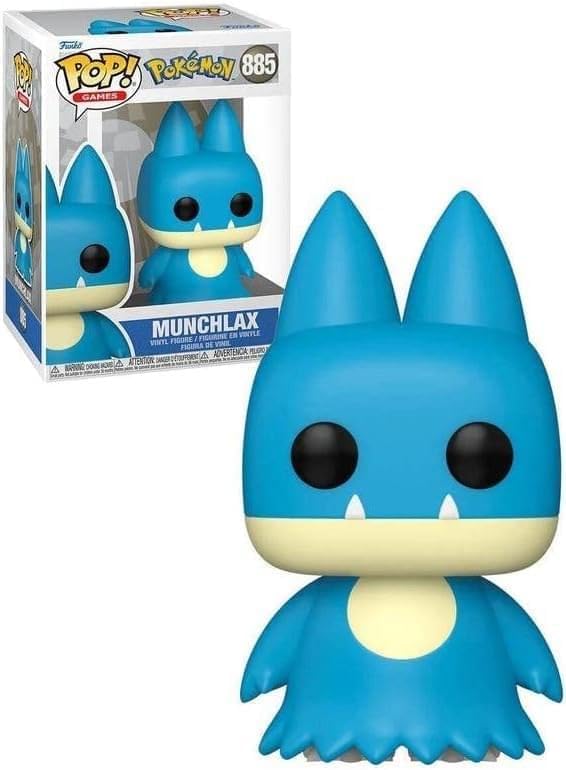 Funko Pop Games: Pokemon - Munchlax - Collectable Vinyl Figure - Gift Idea - Official Merchandise - Toys for Kids & Adults - Video Games Fans - Model Figure for Collectors and Display