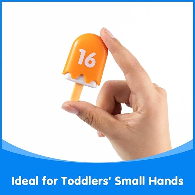 Mini Number Pops 11-20 — Number Learning Toys,Toddler Counting & Color Matching Toys for Kids