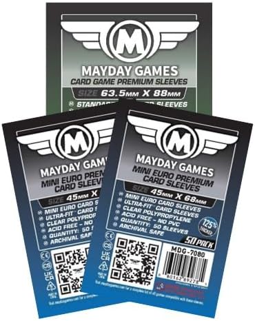 Mayday Games Tail Feathers Game Accessory -Premium Compatible Card Sleeve Bundle
