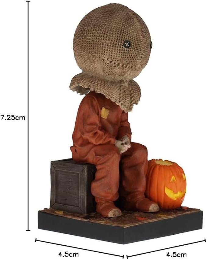 Royal Bobbles Trick 'R Treat Sam Sitting Collectible Bobblehead Statue