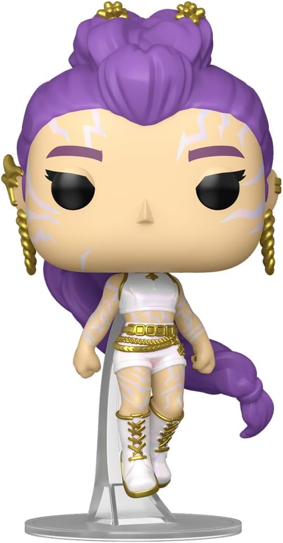 Funko Pop! Animation: Kpop Demon Hunters - Rumi - 1/6 Odds for Rare Chase Variant - Glow in The Dark - Collectable Vinyl Figure - Gift Idea - Official Merchandise - Toys for Kids & Adults