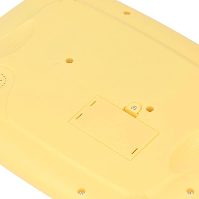 French Learning Tablet,LED Screen French Learning Machine Children Early Education Toy Interactive Pad Reading Machine for Kids (Yellow)