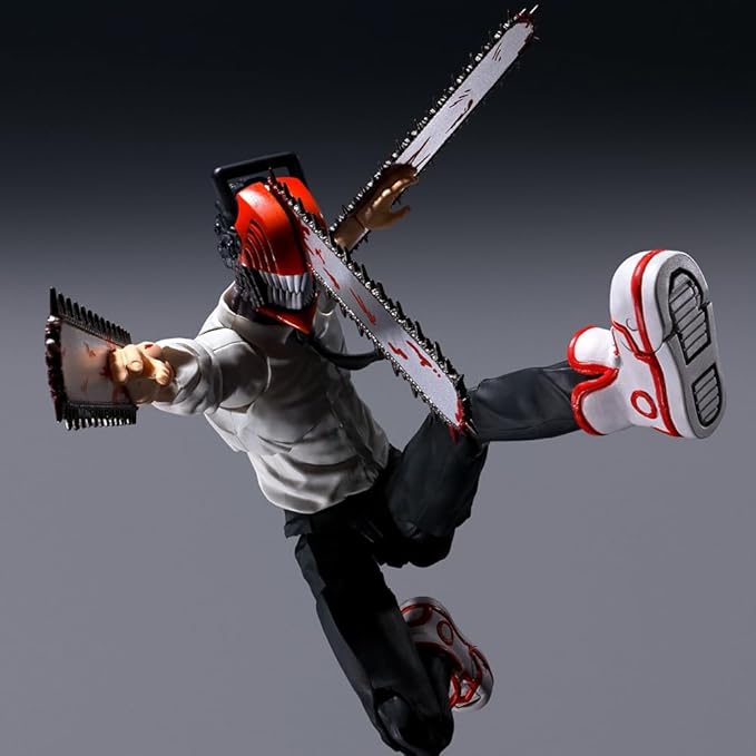 Makima Figure Super Action Statue Joints Movable Anime Figures 5.9" Replaceable Parts Makima Action Figure Collectibles Gifts