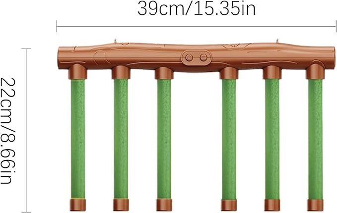 Hand Speed Challenge Game Electronic Provides Thrilling, Real-time Physical Challenge Adjustable Speed Fun Toy - Remote Control Catching Sticks Game Reaction Training Toy for Kids 3 + Years Old